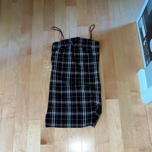 WORN ONCE cute black and white dress, from shein, no stains, comfortable